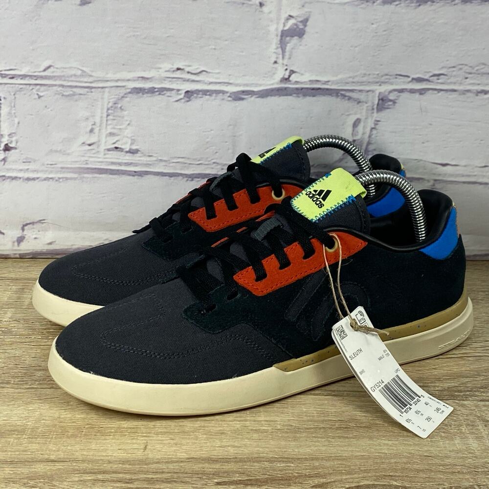 Adidas Five Ten Sleuth Mountain Bike Shoes Men's 7 Black Cycling Sneakers NEW